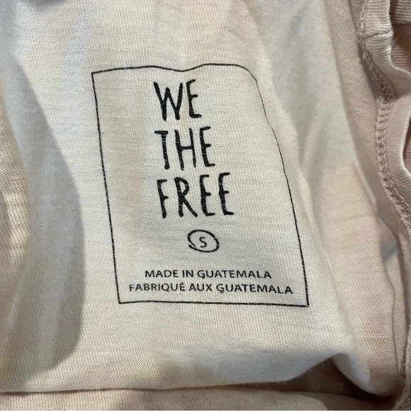 We The Free Supernova Long Sleeve Boxy Oversized Tee by Free People - Picture 6 of 7